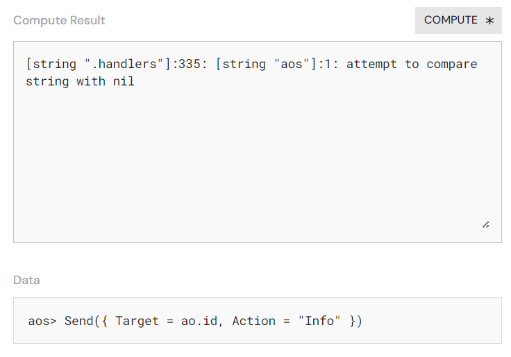 ao.link compute result example for debugging
