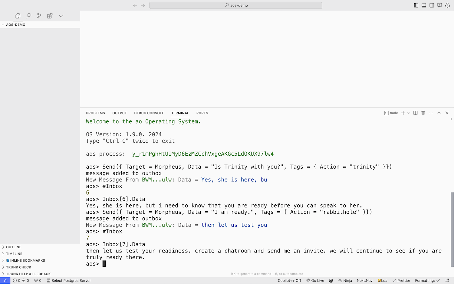 Morpheus 的回应 2